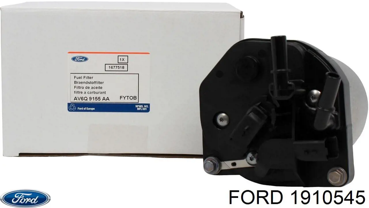 1910545 Ford Caja del filtro de combustible