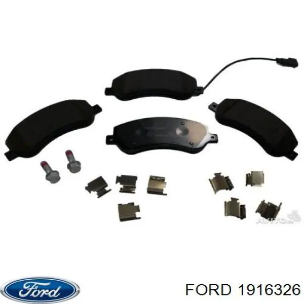 Pastillas de freno delanteras Ford 1916326