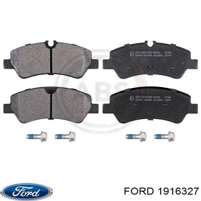 Pastillas de freno traseras 1916327 Ford