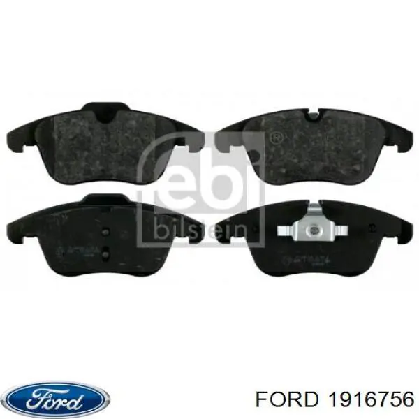 1916756 Ford Pastillas delanteras