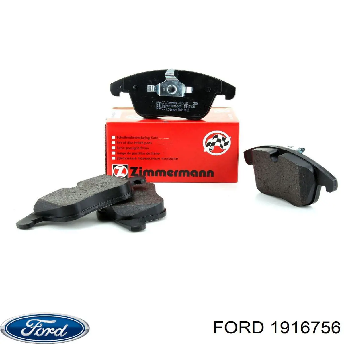 Comprar 1916756 Ford Pastillas delanteras de freno