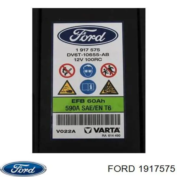 Batería de Arranque Ford (1917575)