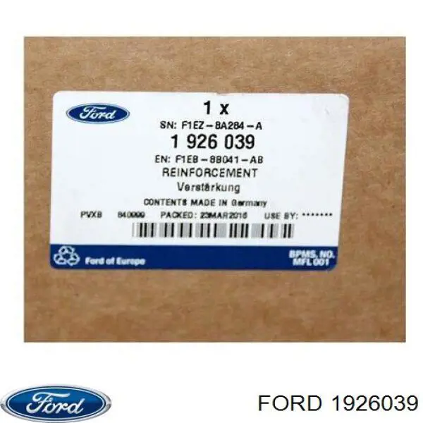 1866610 Ford soporte de radiador completo