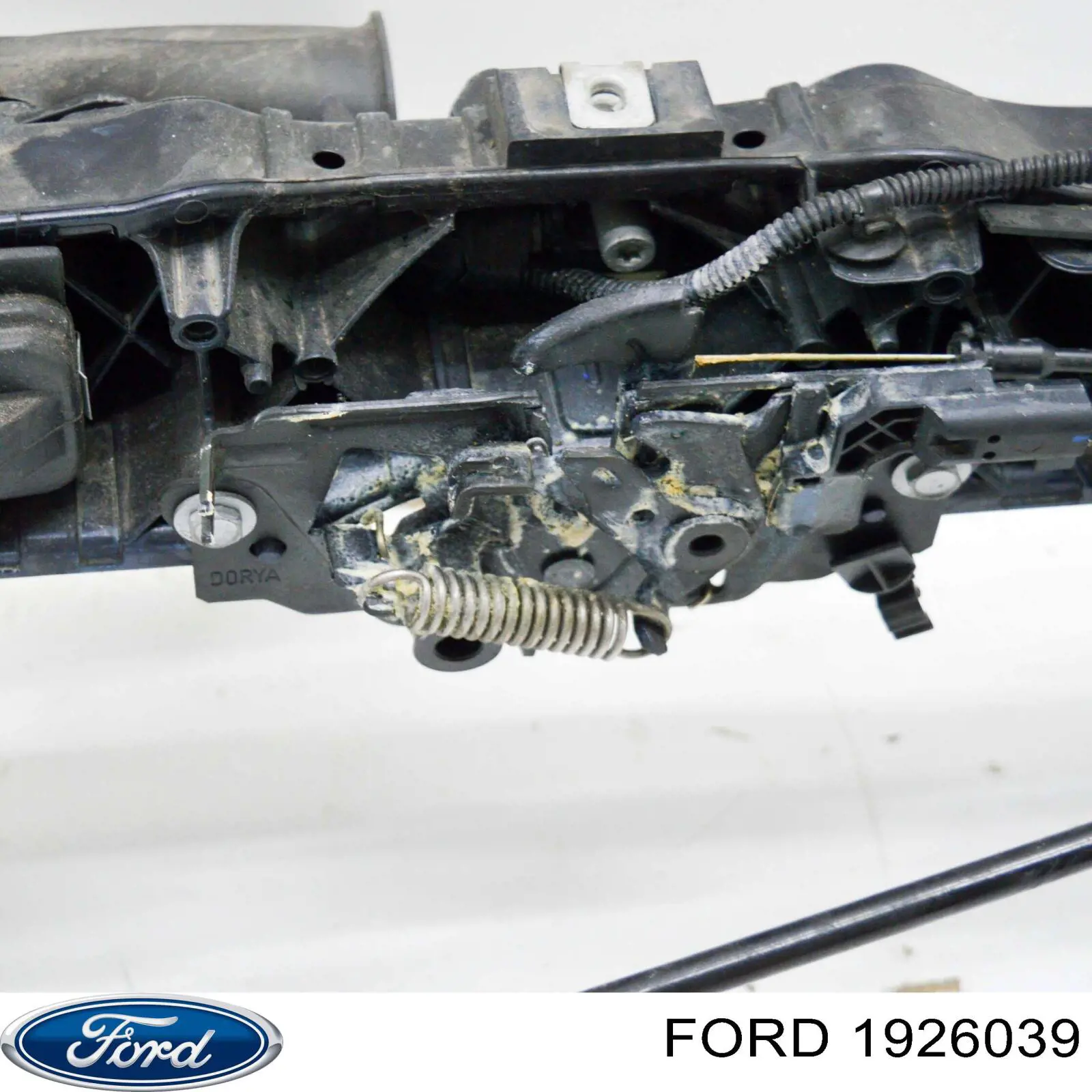 F1EB8B041AB Ford Soporte de radiador completo (panel de montaje para foco)