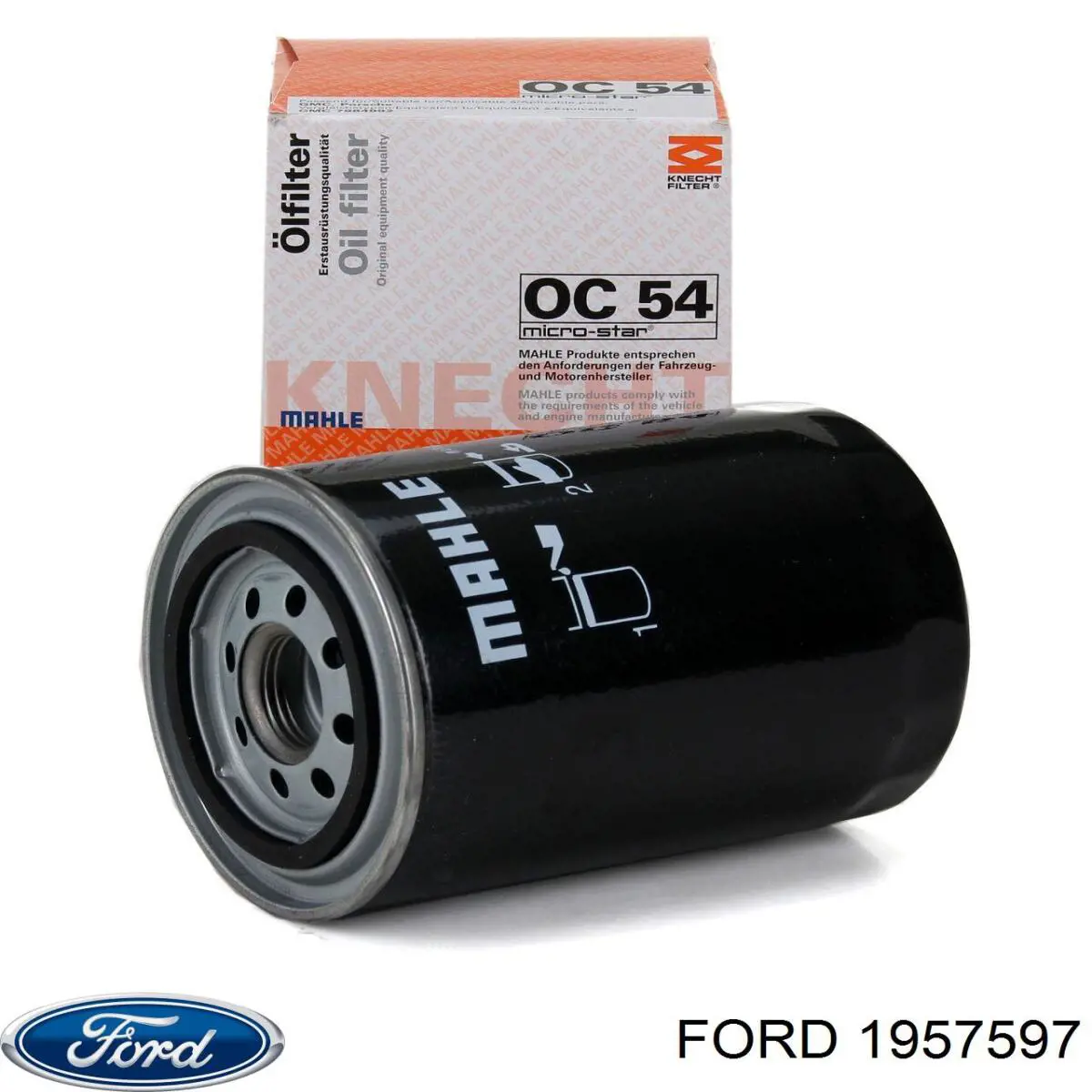 1960830 Ford filtro de aceite
