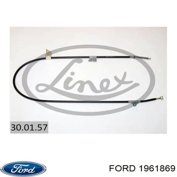 Comprar 2001049 Beca Cables Cable de freno de mano trasero izquierdo