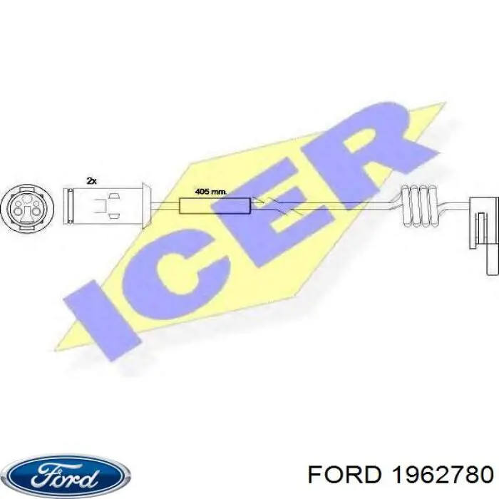 1962780 Ford Luz derecha