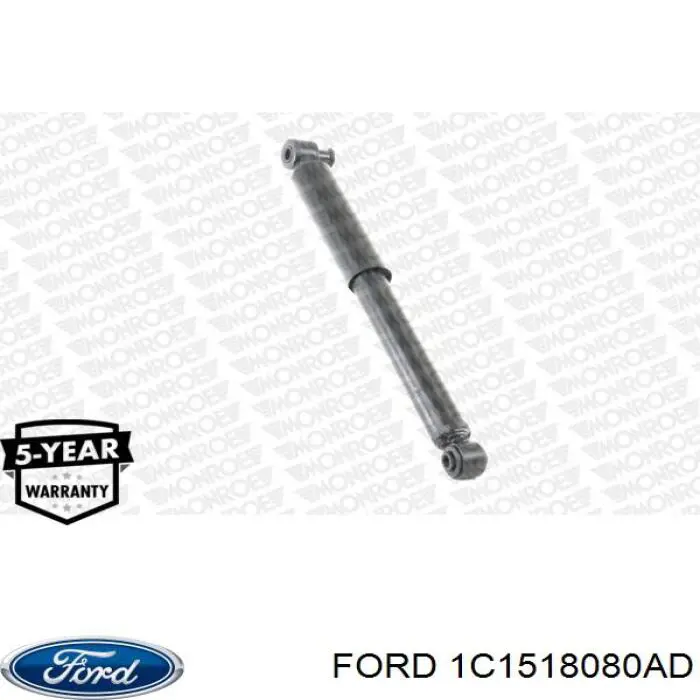 1C1518080AD Ford amortiguador trasero