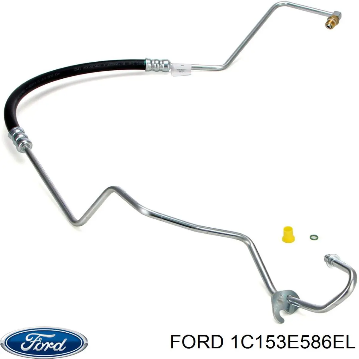 Comprar 1C153E586EL Ford Manguera de alta presion de direccion, hidráulica