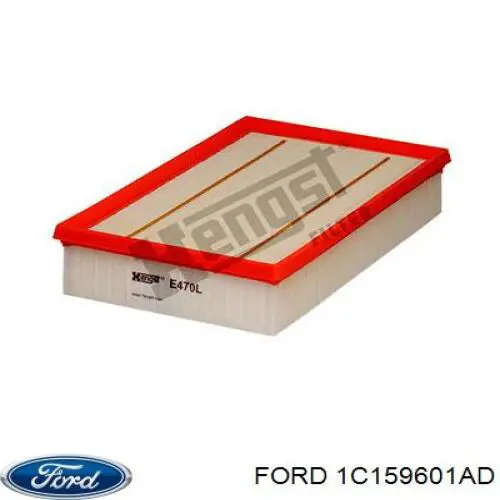 1C159601AD Ford filtro de aire