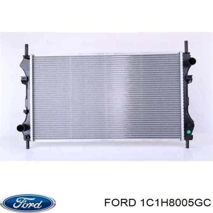 1C1H8005GC Ford radiador