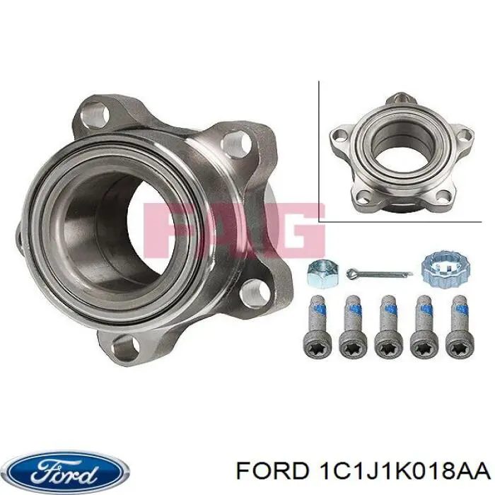 Cojinete de rueda delantero Ford 1C1J1K018AA precio, desde 39,16 EUR