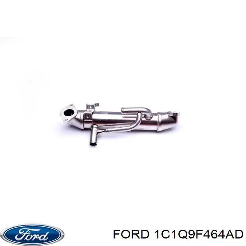 1C1Q9F464AD Ford enfriador egr de recirculación de gases de escape