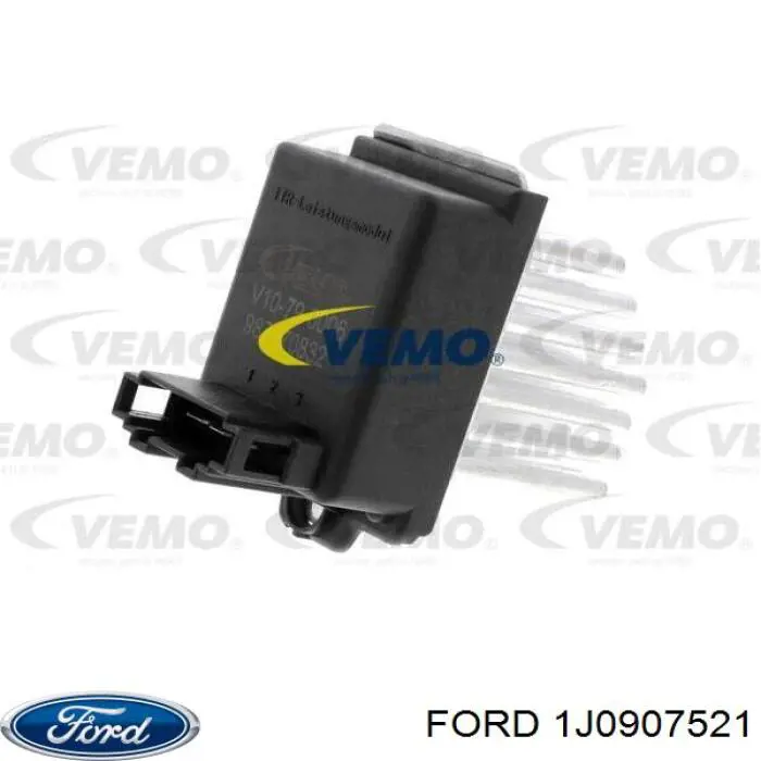 1J0907521 Ford resistencia de calefacción