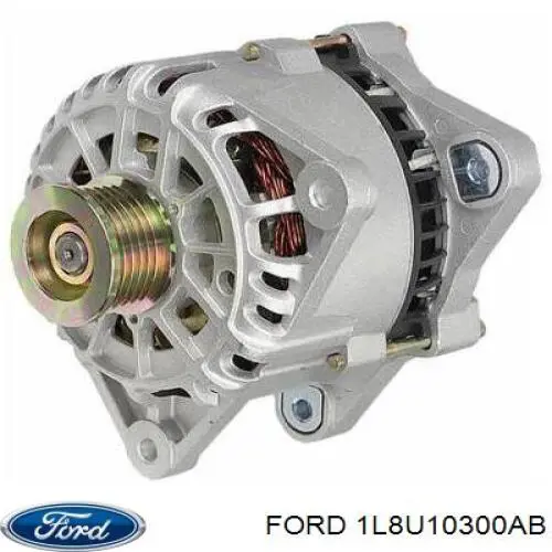 1L8U10300AB Ford alternador