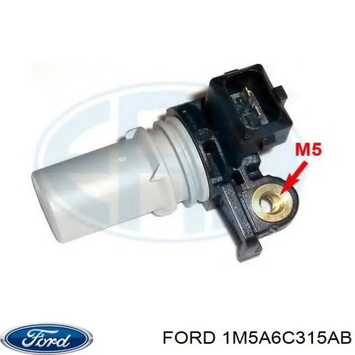 1M5A6C315AB Ford sensor de cigüeñal