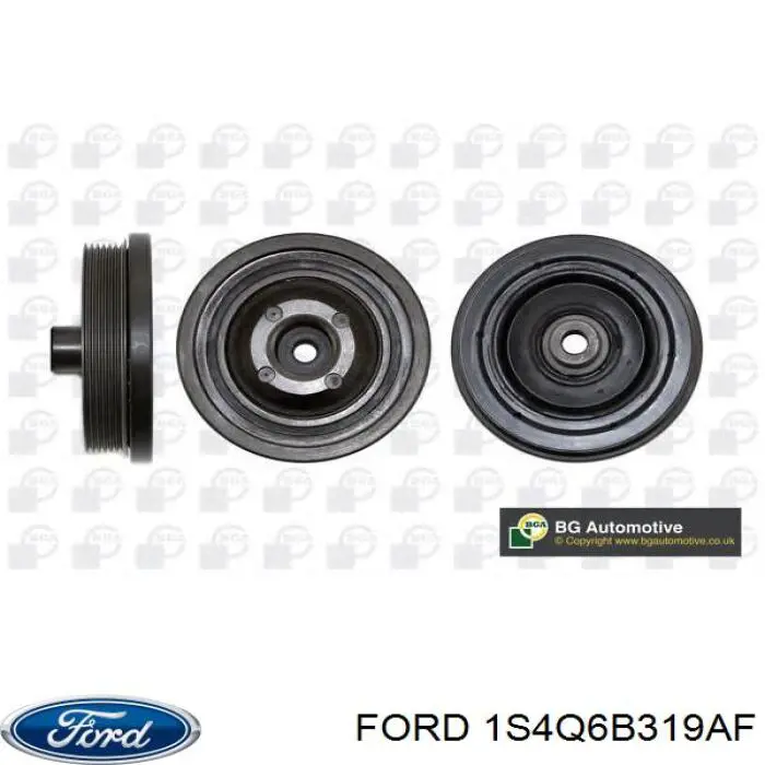 Comprar 1S4Q6B319AF Ford La polea del cigüeñal