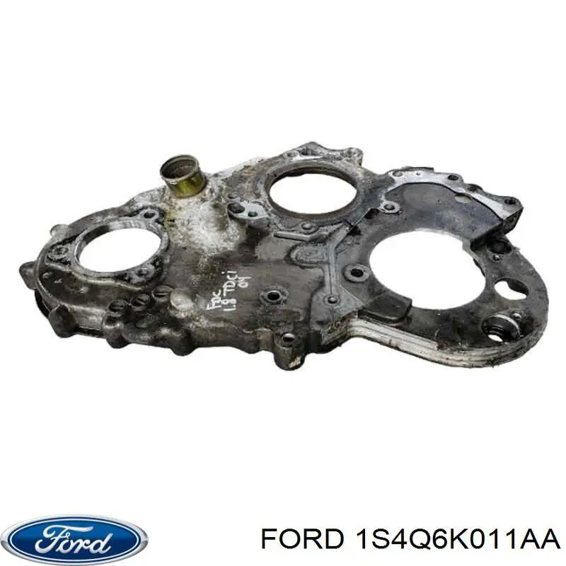 1S4Q6K011AA Ford cubierta motor delantera