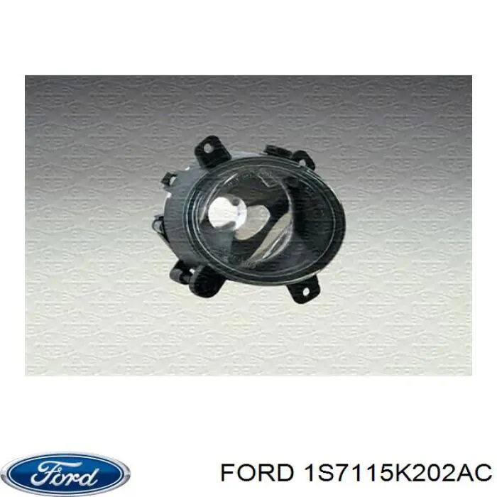 1S7115K202AC Ford luz antiniebla izquierdo