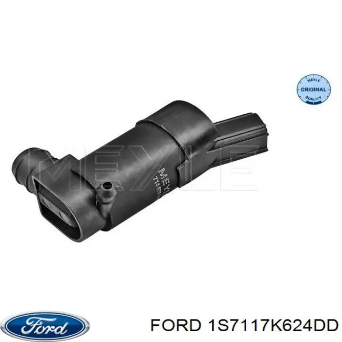 Comprar 1S7117K624DD Ford Bomba de agua limpiaparabrisas, delantera