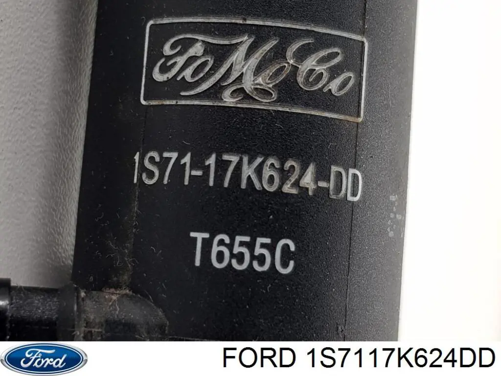 1S7117K624DD Ford Bomba de agua de lavado, lavado de parabrisas, delantera