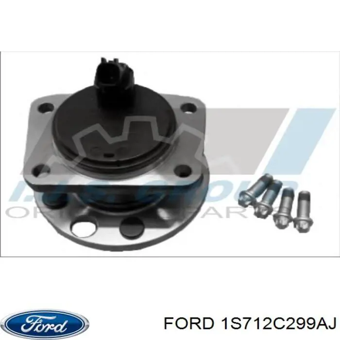 Cubo de rueda trasero Jaguar X-type CF1