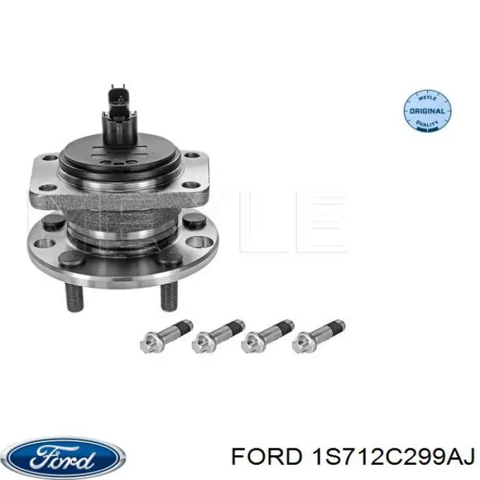 Cubo de rueda trasero Jaguar X-type CF1