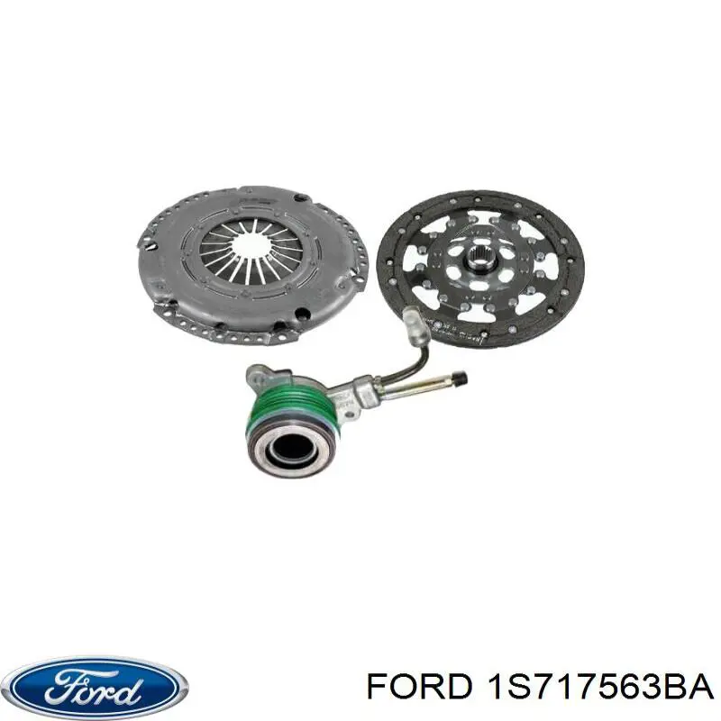 1S717563BA Ford embrague