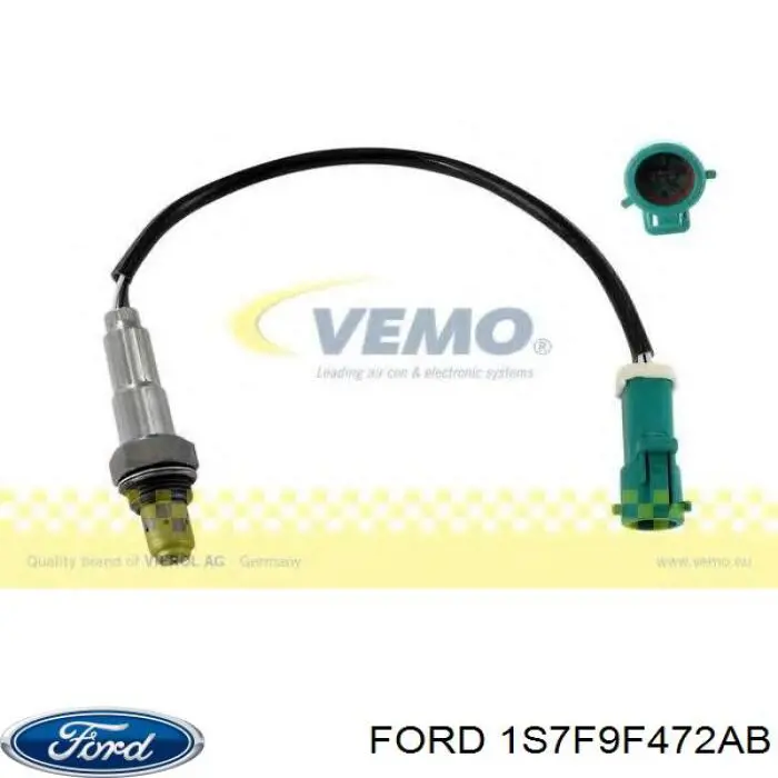 1S7F9F472AB Ford Sensor de oxígeno previo al catalizador