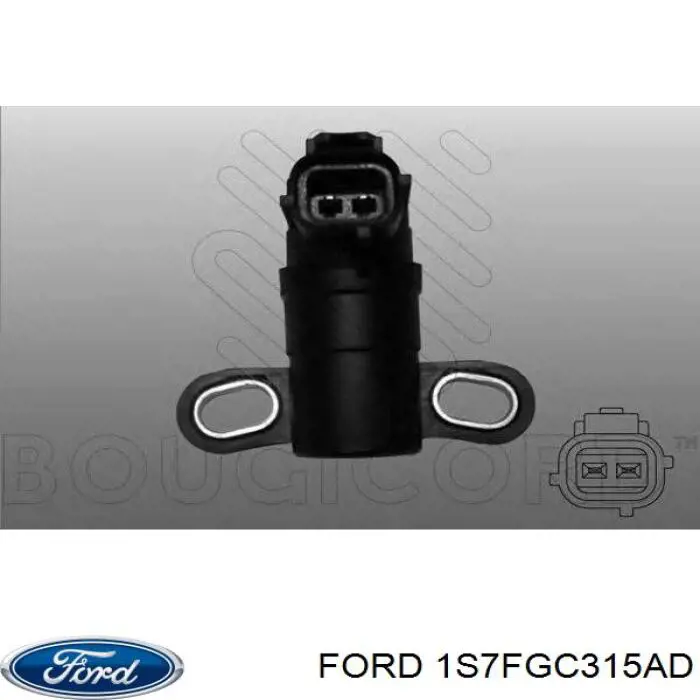 1S7FGC315AD Ford sensor de cigüeñal