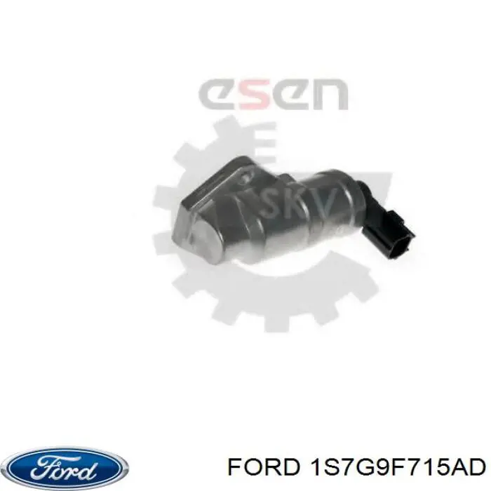 1S7G9F715AD Ford válvula de mando de ralentí, suministro de aire