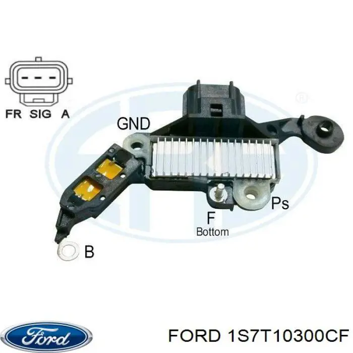 1S7T10300CF Ford alternador