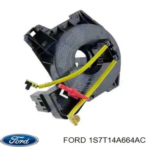 1S7T14A664AC Ford anillo de airbag