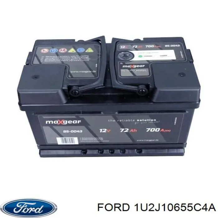 Batería de Arranque Ford (1U2J10655C4A)