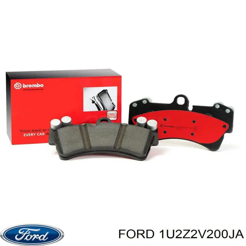 1U2Z2V200JA Ford pastillas de freno traseras