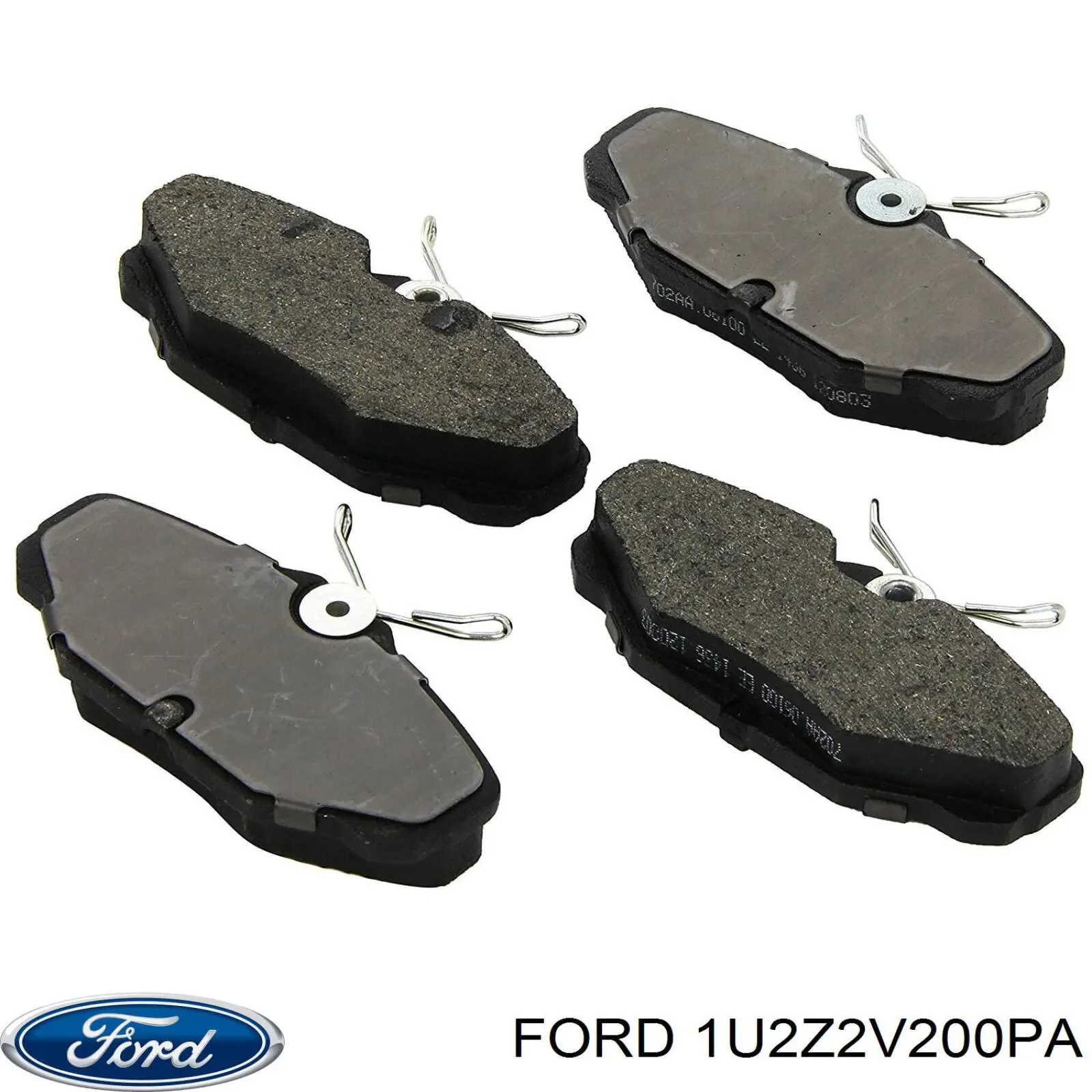 1U2Z2V200PA Ford pastillas de freno traseras