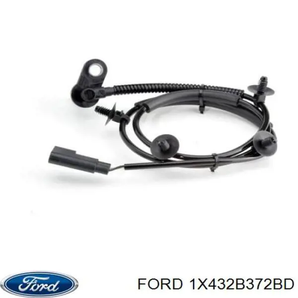 1X432B372BD Ford sensor abs trasero izquierdo