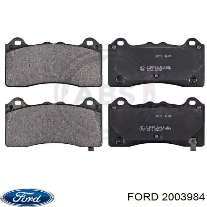 Comprar 2003984 Ford Pastillas delanteras de freno