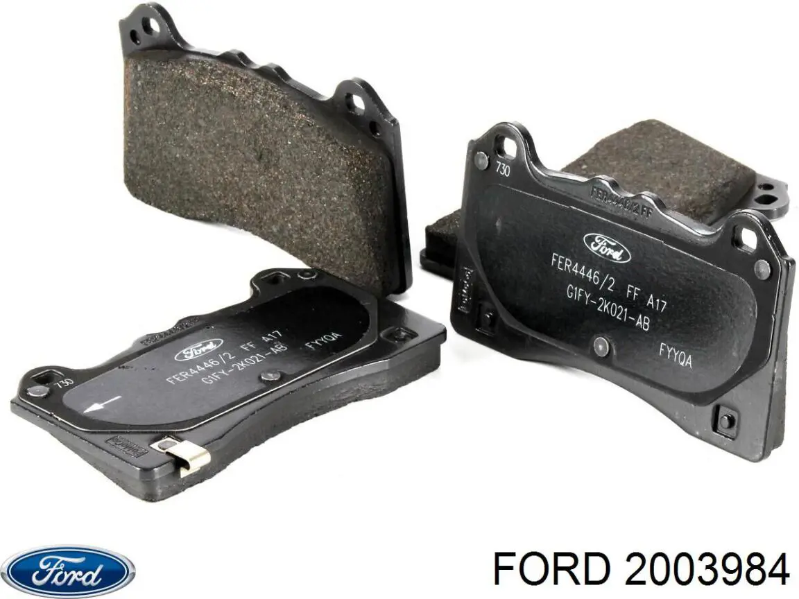2003984 Ford pastillas de freno delanteras