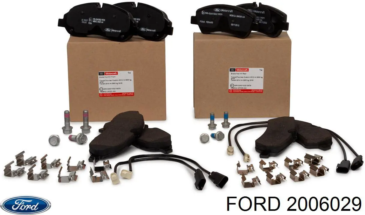 Comprar 2006029 Ford Pastillas de freno traseras