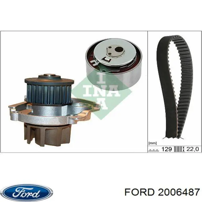 Bombeadora de agua Ford 2006487 precio, desde 29,34 EUR