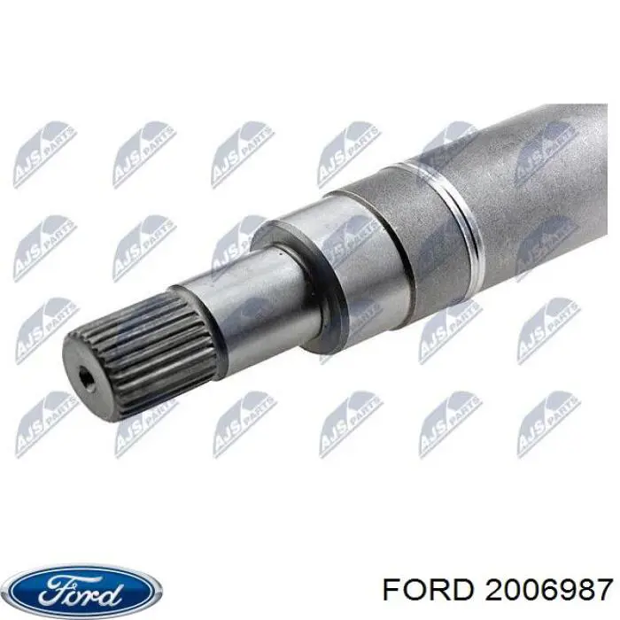 2006987 Ford árbol de transmisión delantero derecho