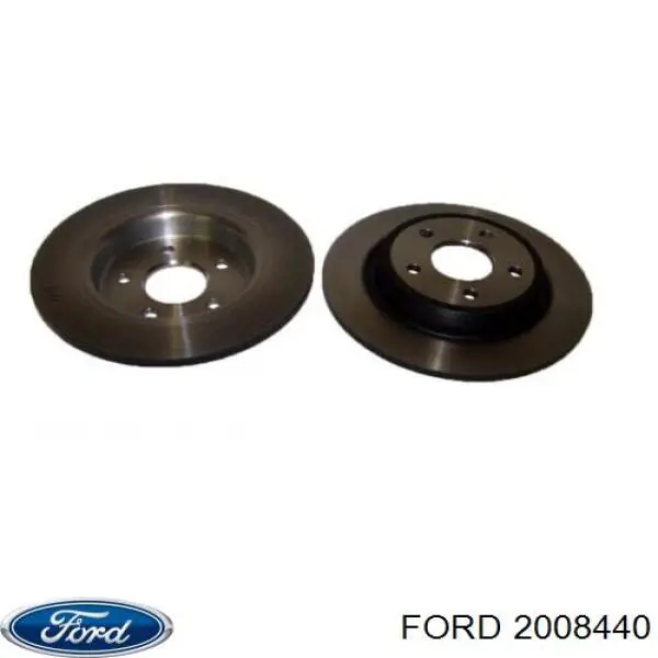 Disco de freno trasero 2008440 Ford