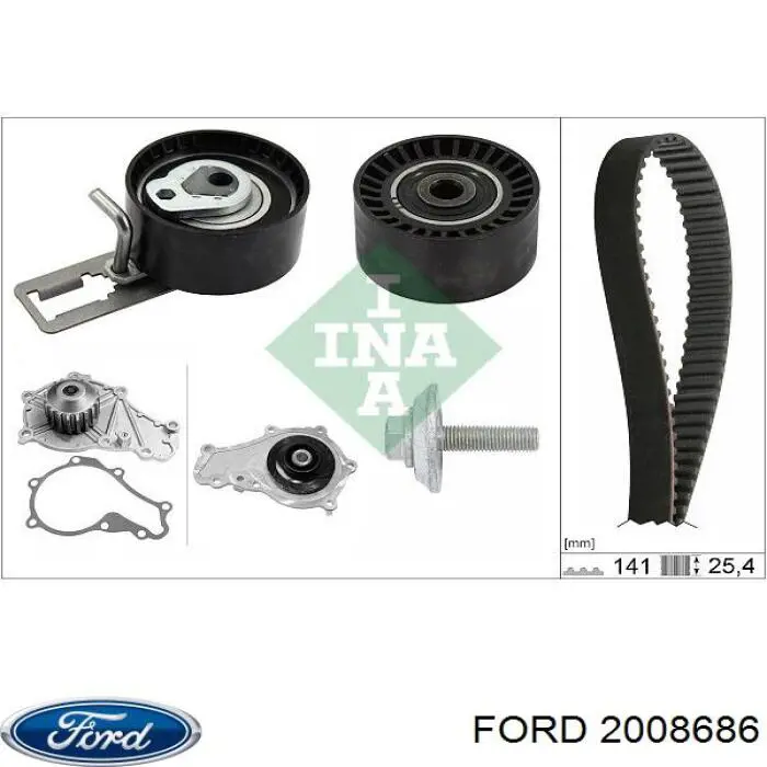 2008686 Ford Kit correa de distribución