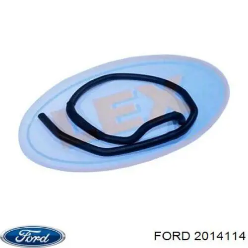 1722086 Ford tubería de radiador, tuberia flexible calefacción, inferior
