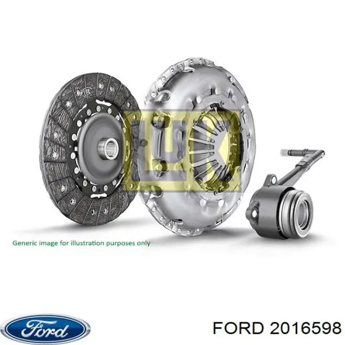 2016598 Ford Embrague motor
