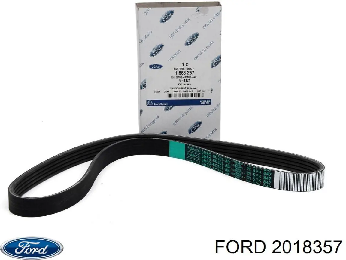 Correa de transmisión trapezoidal Ford 2018357 precio, desde 12,70 EUR