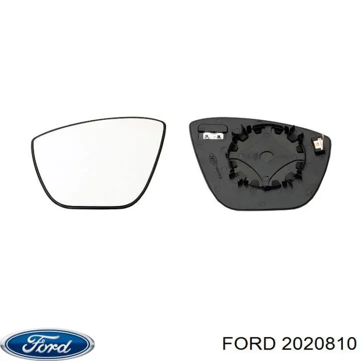 Cristal de Retrovisor Exterior Izquierdo Ford Ka (UK, FK)