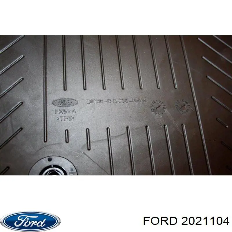 Juego de alfombrillas delanteras, 2 piezas Ford 2021104 precio, desde 78,48 EUR