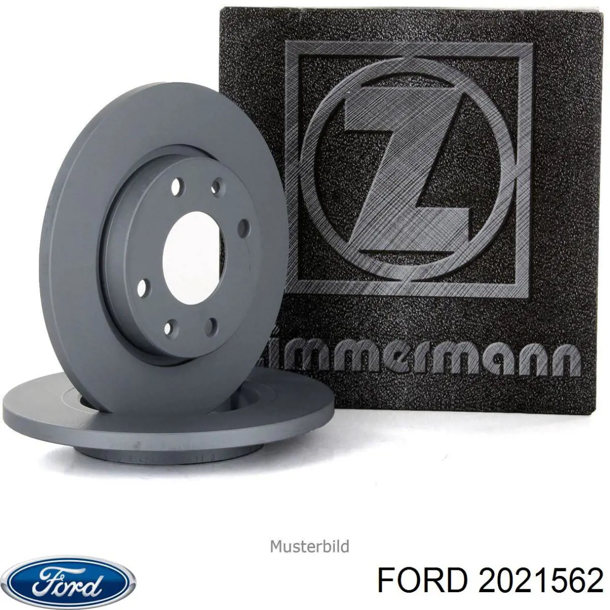 Comprar 2021562 Ford Disco de freno trasero